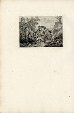 Le roman comique de Scarron, peint par J.B. Pater et J. Dumont le Romain Le roman comique de Scarron, peint par J.B. Pater et J. Dumont le Romain