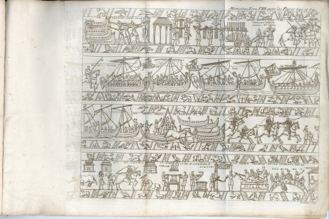 Notice historique sur la Tapisserie brodée par la Reine Mathilde, épouse de Guillaume le Conquérant (1803) - Pl. 4