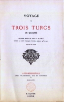 Voyage de trois Turcs
