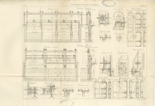 PL. 20 Vannages d'usines à Lisieux (1894)