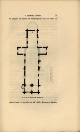 Plan de l'église de Montreuil