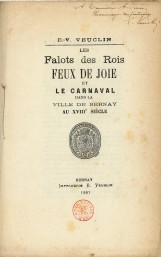 Les confréries des captifs à Bernay et aux environs (1877)