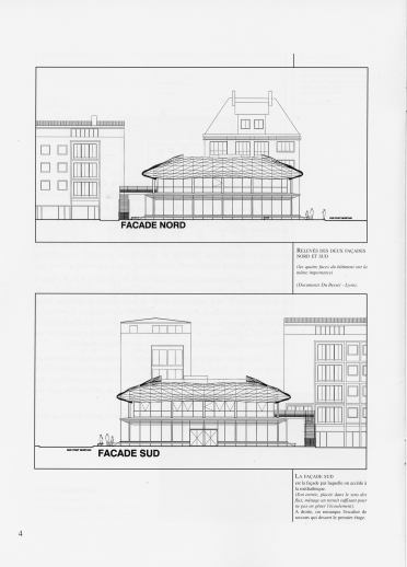 façades nord et sud